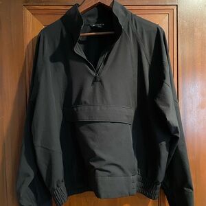 Athleta Black Half-Zip Pullover